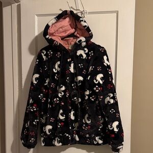 Minnie Mouse fleece raincoat from Disneyland